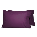Colored Double Brushed Microfiber pillow cases